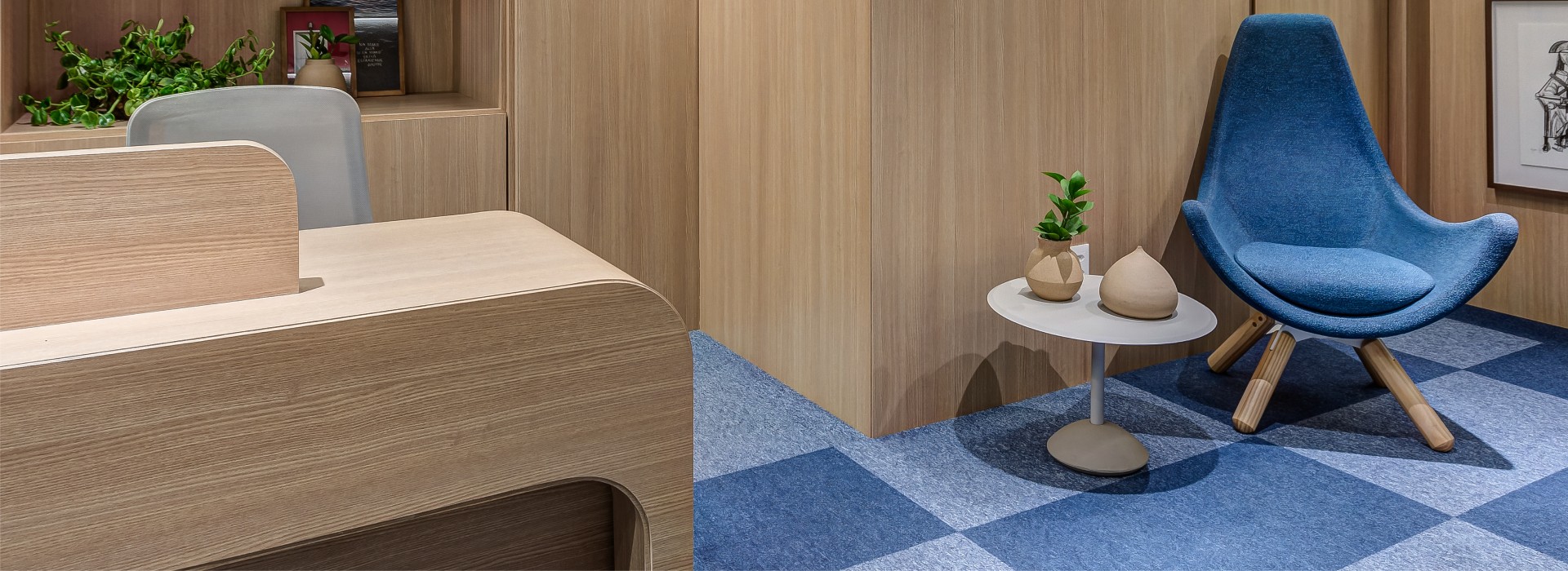 Recepção e área comum